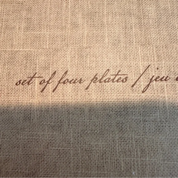 NEW Pottery Barn 6" cocktail plates, "Horse Cocktail." Equestrian. 4/box. - Picture 9 of 9